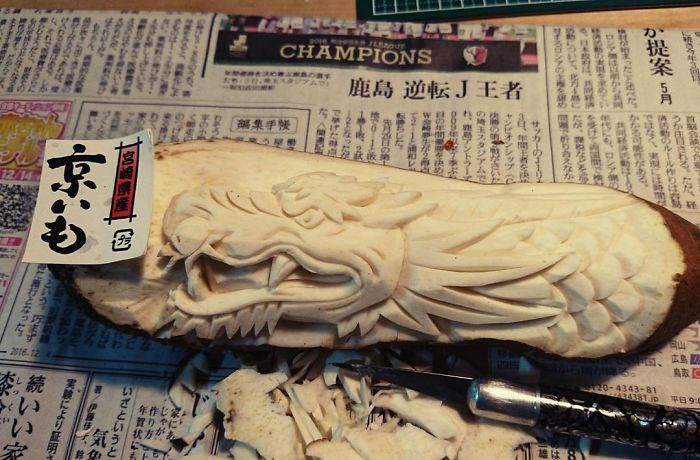 ngam cac tac pham dieu khac an tuong tren cu qua cua nghe nhan nhat ban