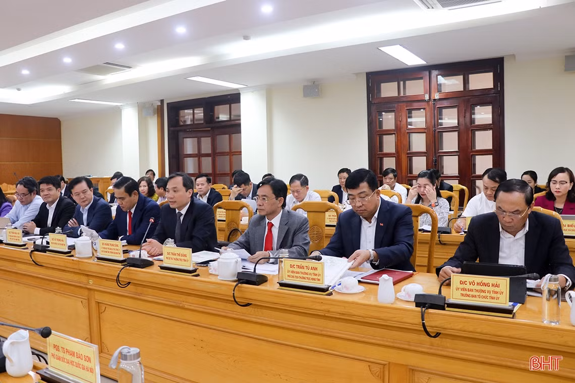 Mở rộng cơ hội cho Hà Tĩnh trong đào tạo nguồn nhân lực, nghiên cứu khoa học, chuyển giao công nghệ