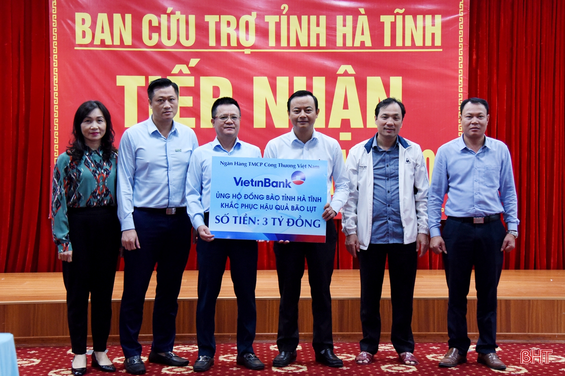 Lãnh đạo tỉnh cảm ơn tấm lòng của đồng bào cả nước hướng về Hà Tĩnh