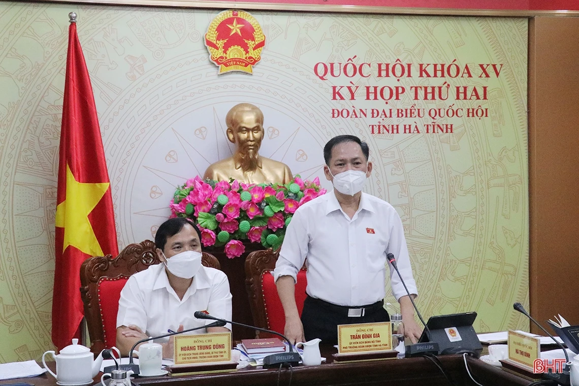 Đại biểu Quốc hội Hà Tĩnh đóng góp nhiều ý kiến chất lượng vào các dự án luật