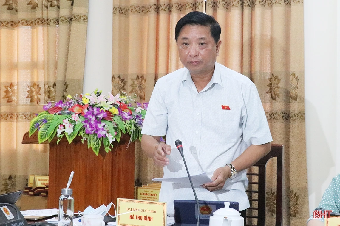Đại biểu Quốc hội Hà Tĩnh đóng góp nhiều ý kiến chất lượng vào các dự án luật
