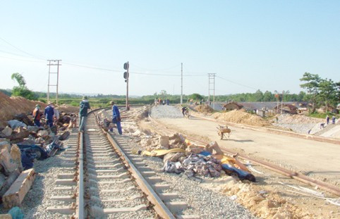 Tuyến đường ray bị hư hỏng được trả lại nguyên trạng