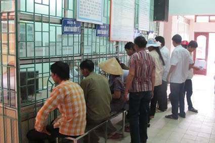 Người có thẻ BHYT đang đăng ký KCB tại BV Đa khoa tỉnh