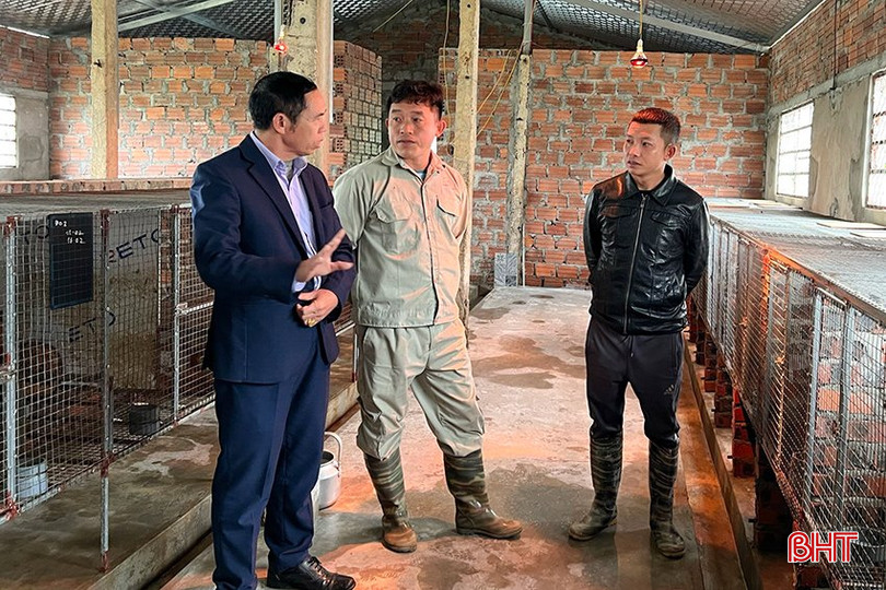 Quá trình thực hiện mô hình, các thành viên HTX thường xuyên nhận được sự quan tâm của lãnh đạo xã Khánh Vĩnh Yên. z5303002678271_a43913ce065ac2b832130e8f2442f332.jpg