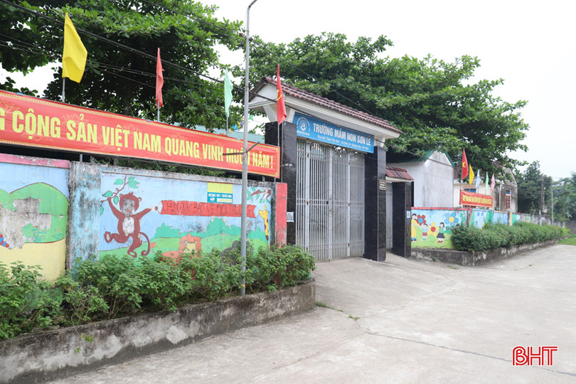 Nhiều hạng mục Trường Mầm non Sơn Tiến cần đầu tư hơn 3 tỷ đồng mới đạt chuẩn quốc gia mức độ 2 IMG_2655.JPG