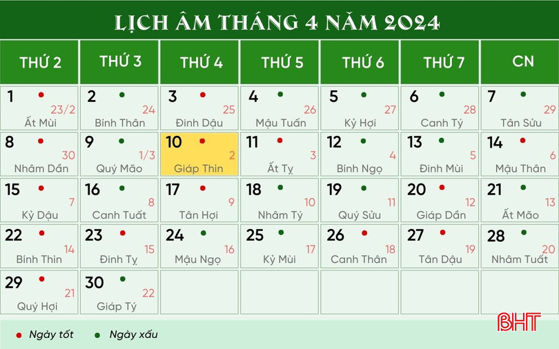 Lịch âm hôm nay . Lịch âm tháng 4/2024. _LỊCH THÁNG 4 (OK).jpg