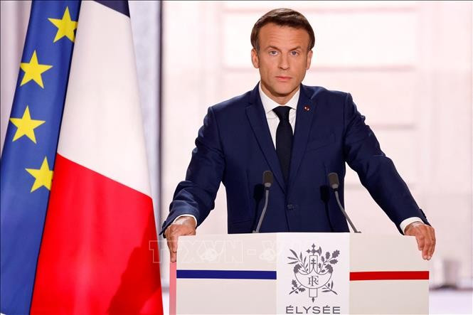 Tổng thống Pháp Emmanuel Macron. (Nguồn: AFP) Tổng thống Pháp Emmanuel Macron. (Nguồn: AFP)