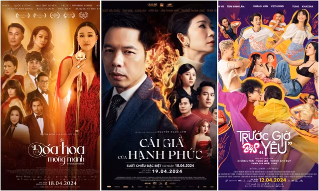 Các phim Việt khác đang chiếu tại rạp trong thời điểm này.
