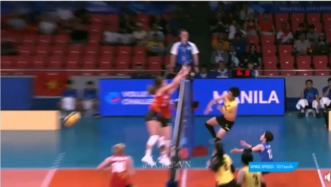 BTC ngay lập tức thống kê được vận tốc trong pha đập bóng của Bích Tuyền