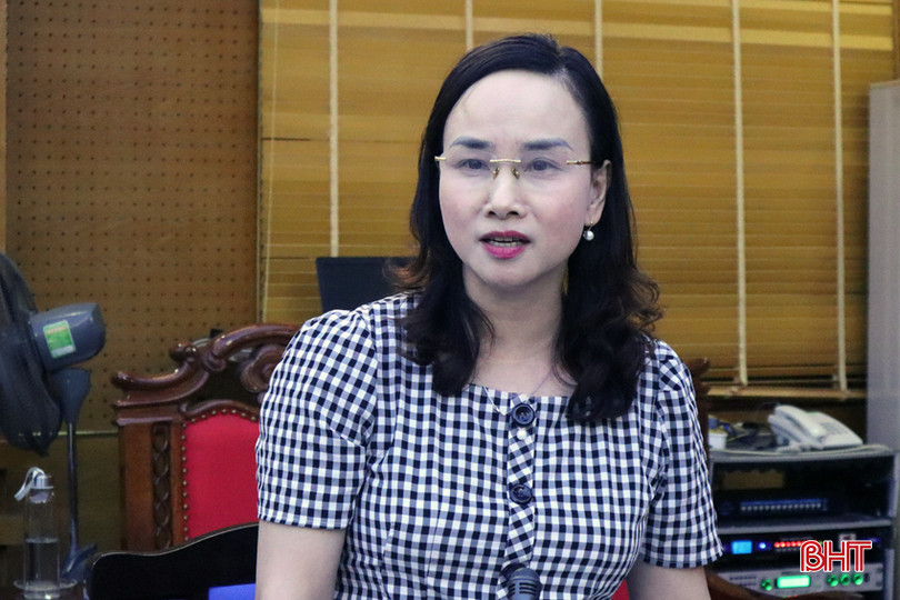 Bí thư Huyện ủy Can Lộc Đặng Thị Quỳnh Diệp: Việc công nhận thị trấn Nghèn mở rộng đạt tiêu chí của đô thị loại IV sẽ mang lại nhiều ý nghĩa, nhất là trong phát triển KT-XH. IMG_3716.JPG