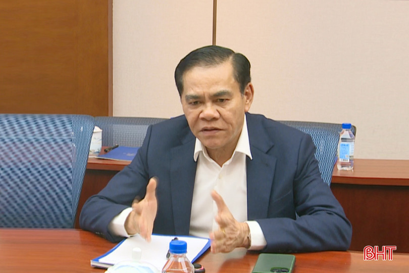 Chủ tịch UBND tỉnh Võ Trọng Hải mong muốn Tập đoàn Xây dựng Thái Bình Dương sớm nghiên cứu đầu tư vào Hà Tĩnh. Chủ tịch phát biểu tại buổi làm việc với Tập đoàn XD Thái BÌnh Dương00000000.jpg