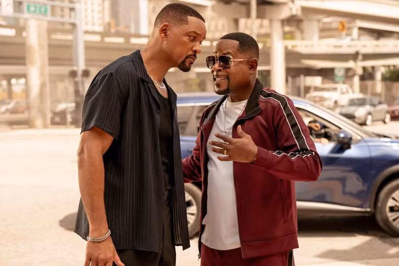 Will Smith (trái) và bạn diễn Martin Lawrence trong "Bad Boys: Ride or Die" (Ảnh: New York Post).