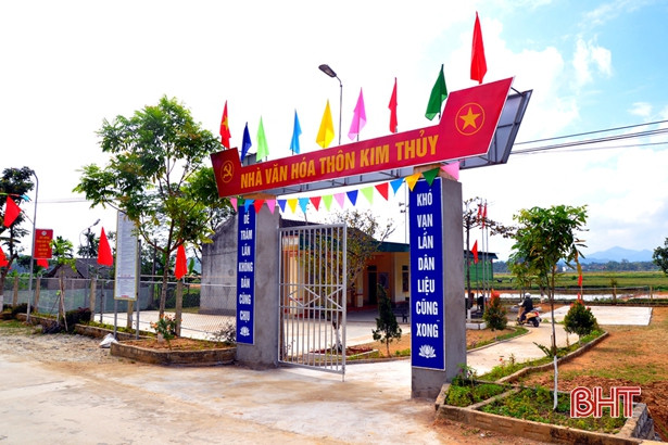Sơn Thủy huy động 24,2 tỷ đồng hoàn thành các tiêu chí NTM