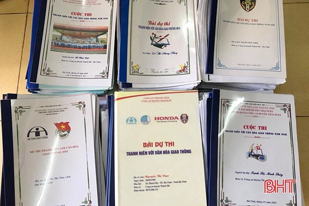 2 ĐVTN Hà Tĩnh cùng đạt giải ba Cuộc thi Thanh niên với văn hóa giao thông
