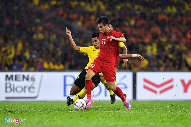 Tiến Linh không tận dụng được cơ hội trong trận đấu. Ảnh: Thuận Thắng. Malaysia vs Việt Nam (2-2): Đánh rơi chiến thắng đầy tiếc nuối
