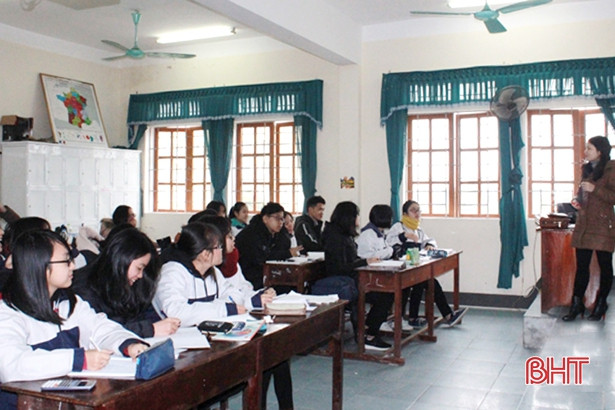 554 học sinh Hà Tĩnh đạt danh hiệu học sinh giỏi tỉnh lớp 12