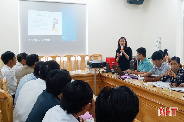 7 địa phương ở Thạch Hà áp dụng hệ thống quản lý chất lượng ISO 9001:2015