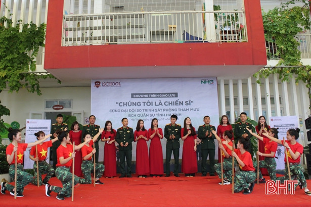 Mầm non iSchool Hà Tĩnh sôi nổi với chương trình “Chúng tôi là chiến sỹ”