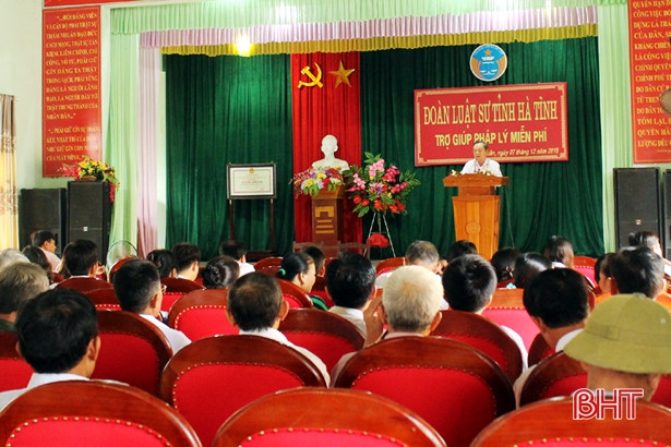 Người dân miền biển được phổ biến, trợ giúp pháp lý