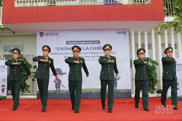 Mầm non iSchool Hà Tĩnh sôi nổi với chương trình “Chúng tôi là chiến sỹ”
