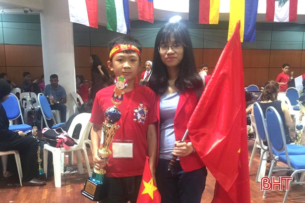 Học sinh Hà Tĩnh giành Á quân 1 cuộc thi quốc tế UCMAS