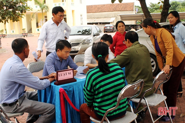 Người dân miền biển được phổ biến, trợ giúp pháp lý