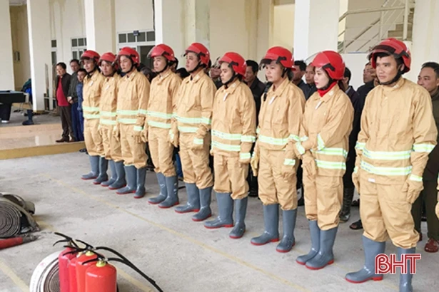 Tập huấn PCCC&CNCH cho cộng đồng tại phường Kỳ Trinh