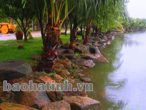 Một góc hồ sinh thái