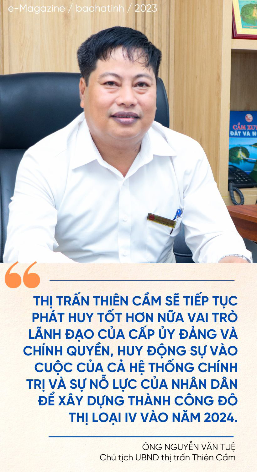 Thị trấn Thiên Cầm - hành trình trở thành đô thị du lịch năng động