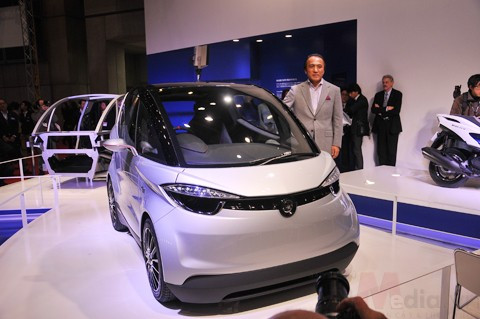 Motiv.e - xe nhỏ chạy điện của Yamaha tại Tokyo Motor Show. ảnh HT