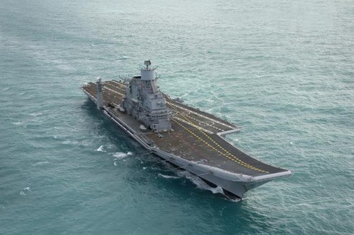 Tàu sân bay INS Vikramaditya của Ấn Độ. Ảnh: Xưởng đóng tàu Sevmash