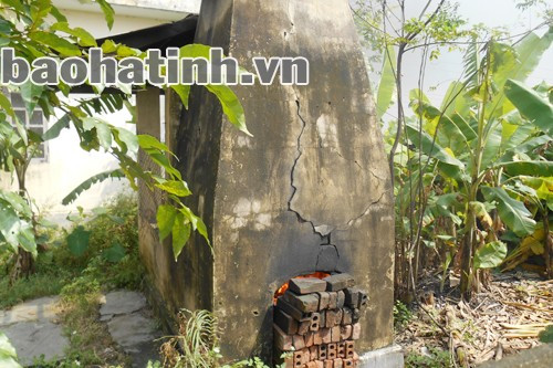 Hệ thống xử lý chất đốt cũ kỹ nên không phát huy tác dụng.