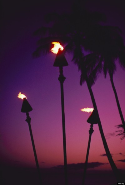 Vùng biển ban đêm.