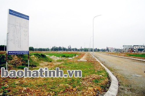 Khu quy hoạch dân cư Đồi Thao – Vườn Cọ (xã Thạch Trung - TP Hà Tĩnh)
