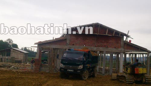 Chủ đầu tư tập trung nguồn lực đẩy nhanh tiến độ xây dựng chợ Nầm.