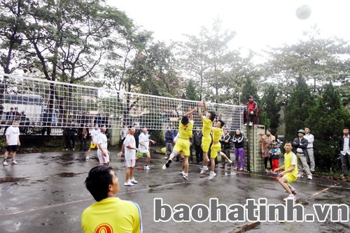 Tranh tài ở môn bóng chuyền nam