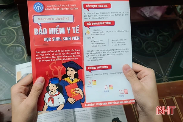 Bảo hiểm Xã hội Hà Tĩnh chủ động, linh hoạt thực hiện BHYT học đường trước thềm năm học mới
