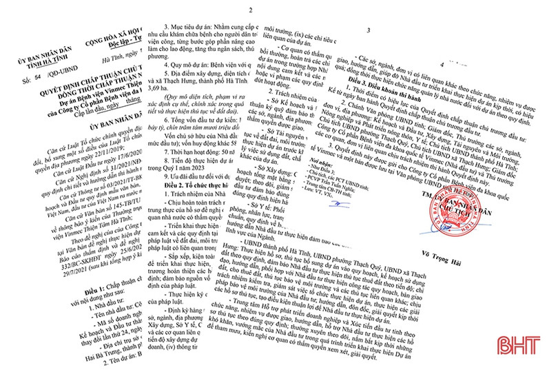 Vingroup đầu tư 728 tỷ đồng xây dựng bệnh viện Vinmec tại Hà Tĩnh