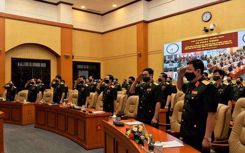 Quân đội cùng cả nước chung sức, đồng lòng chiến thắng đại dịch COVID-19