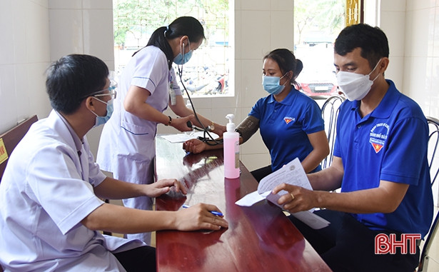 Tiếp nhận 264 đơn vị máu bổ sung cho Bệnh viện Đa khoa tỉnh Hà Tĩnh