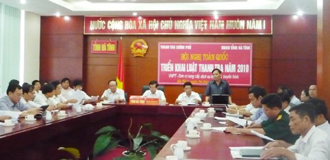 6 tháng đầu năm, ngành Thanh tra Hà Tĩnh đã tiến hành 117 cuộc thanh tra, kiểm tra tại 908 tổ chức, đơn vị, cơ sở sản xuất - kinh doanh