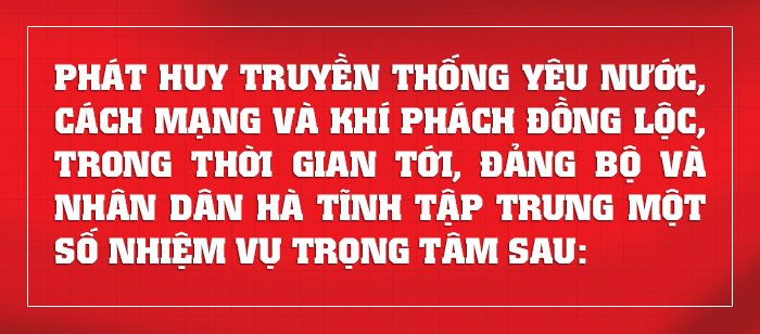 Phát huy tinh thần 50 năm Chiến thắng Đồng Lộc, quyết tâm xây dựng Hà Tĩnh giàu đẹp