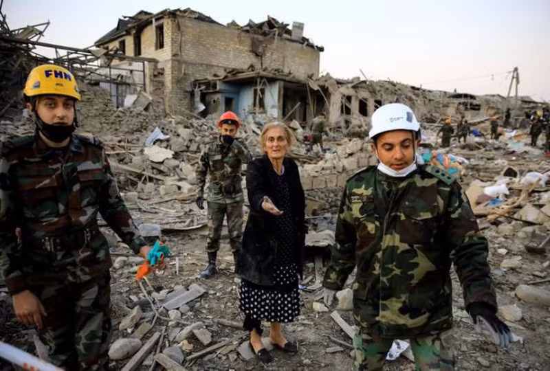 Armenia và Azerbaijan đồng ý ngừng bắn tại Nagorno-Karabakh