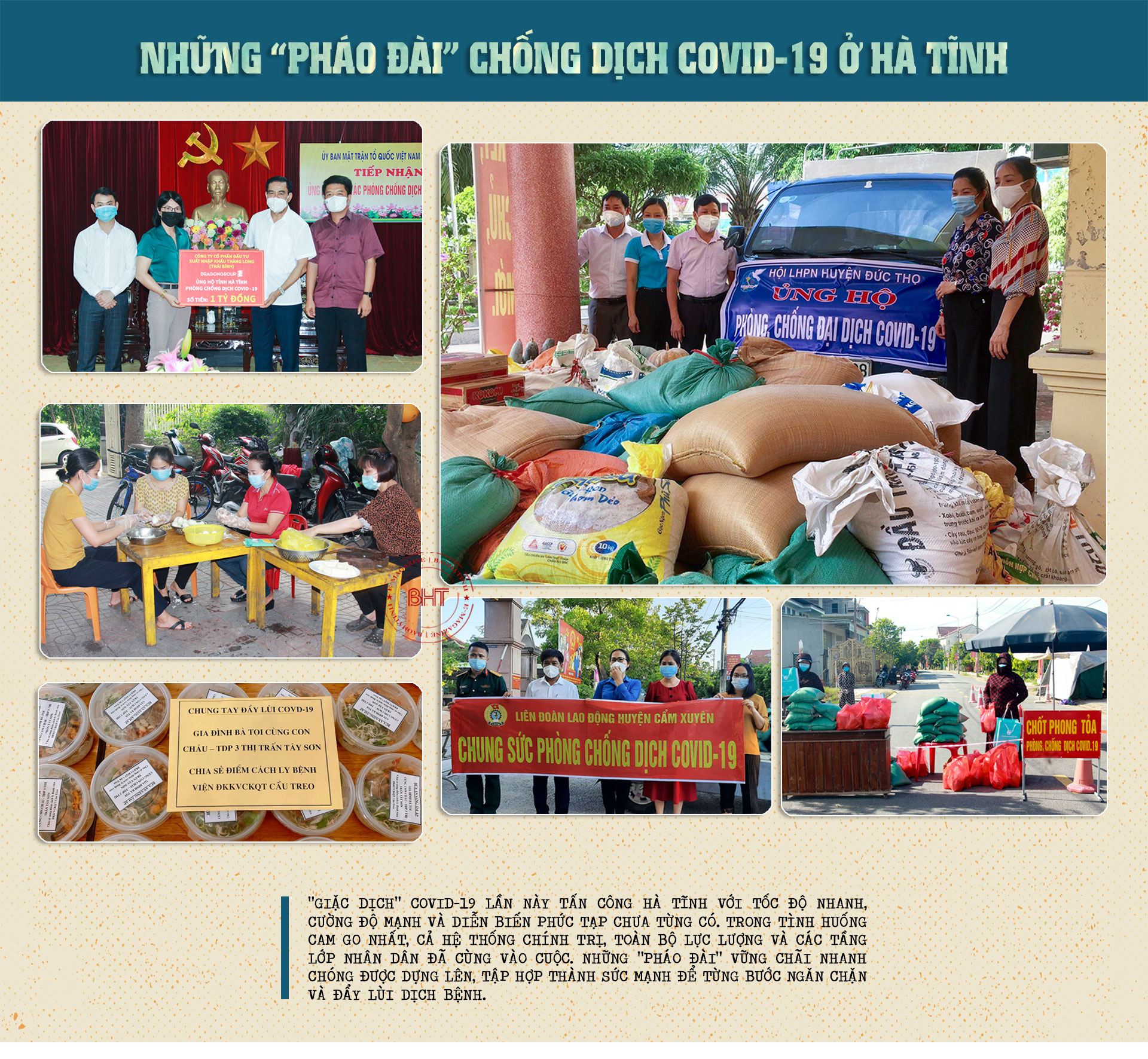 Những “pháo đài” chống dịch Covid-19 ở Hà Tĩnh (Bài 4): Khi toàn dân chung sức!