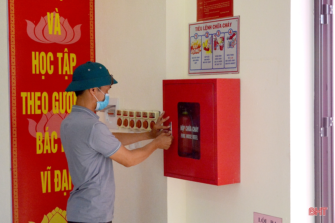 Cận cảnh những nhà văn hóa cộng đồng kết hợp tránh trú bão, lũ ở Hà Tĩnh