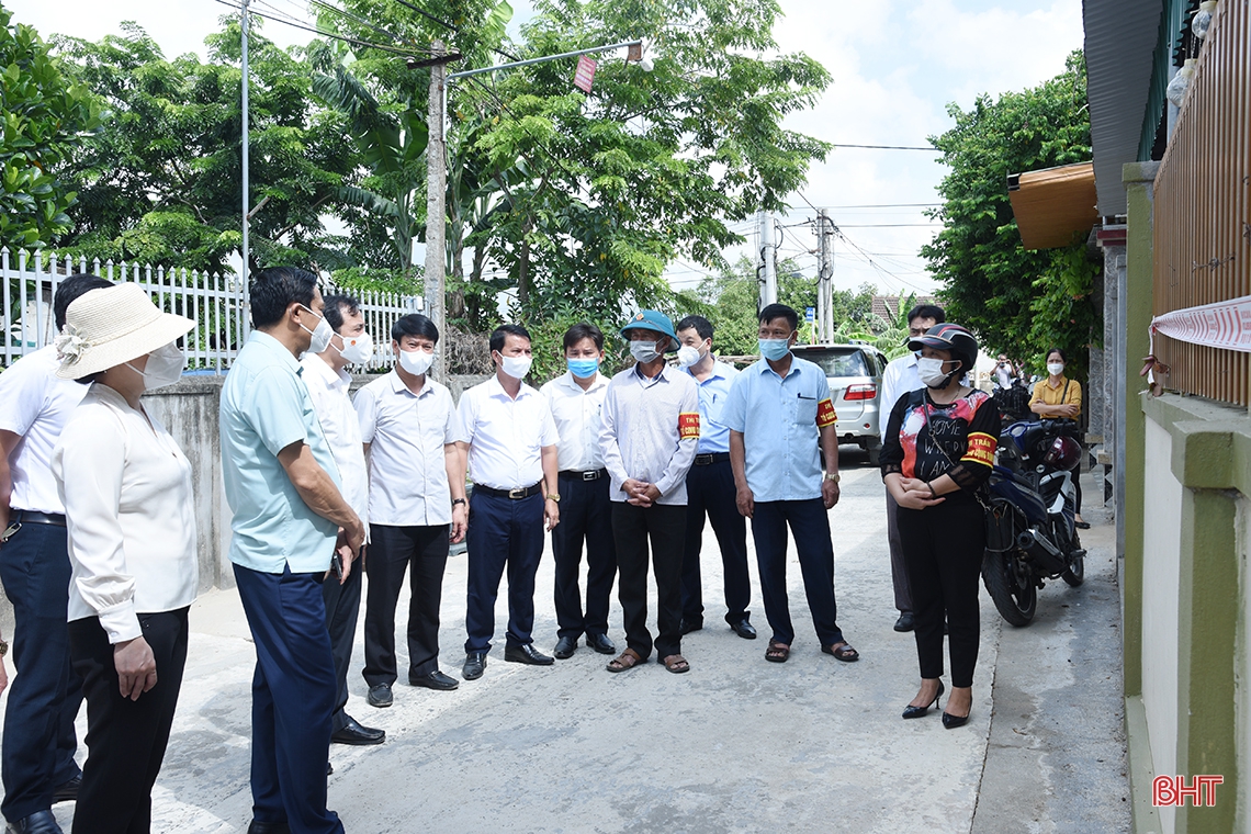 Linh hoạt triển khai các biện pháp phòng dịch COVID-19 trên địa bàn Đức Thọ