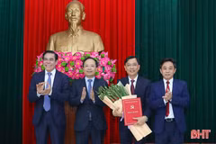 Đồng chí Trần Việt Hà giữ chức Bí thư Thành ủy Hà Tĩnh 
