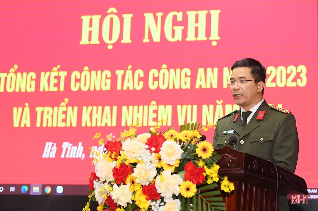Xây dựng lực lượng Công an Hà Tĩnh trong sạch, chính quy, tinh nhuệ, hiện đại