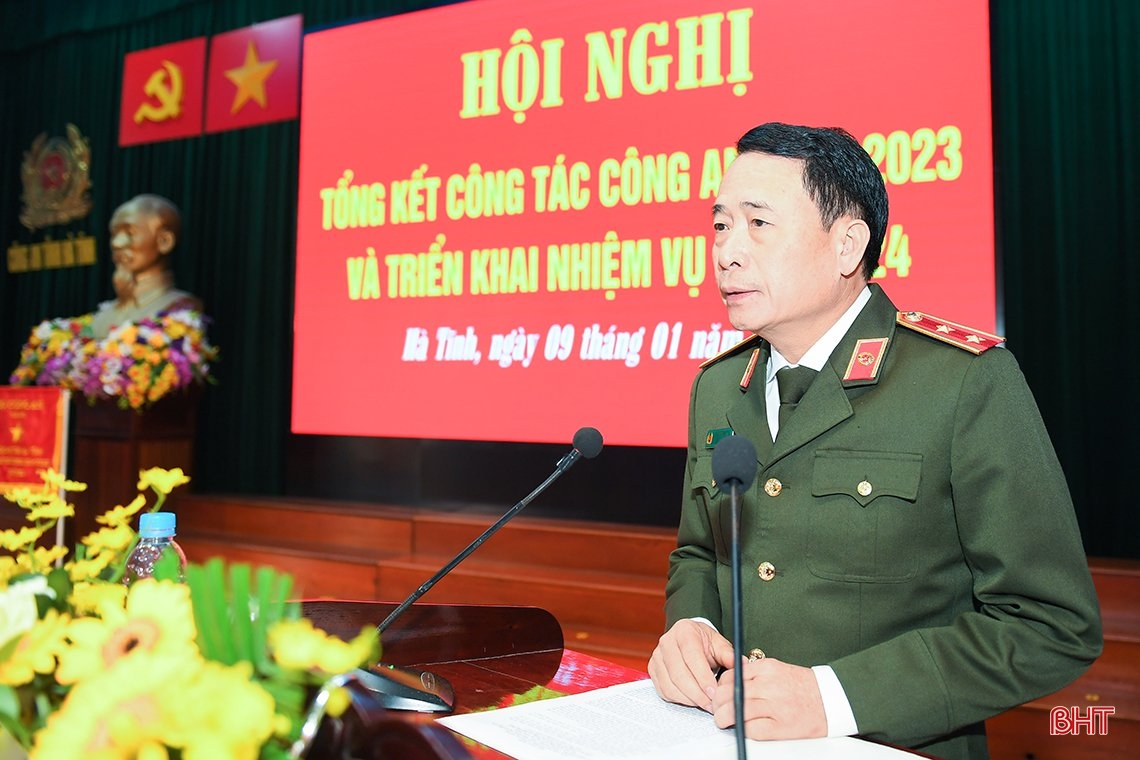 Xây dựng lực lượng Công an Hà Tĩnh trong sạch, chính quy, tinh nhuệ, hiện đại