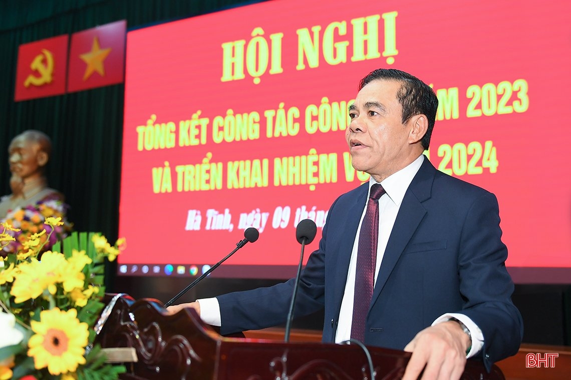 Xây dựng lực lượng Công an Hà Tĩnh trong sạch, chính quy, tinh nhuệ, hiện đại